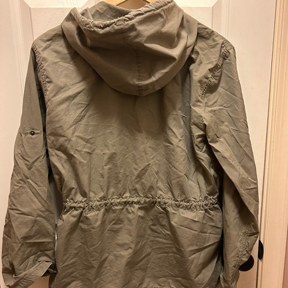 Michael Kors Army Green Lightweight Jacket Sz S - Picture 5 of 13